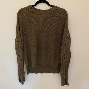 All Saints Braided Back Sweater